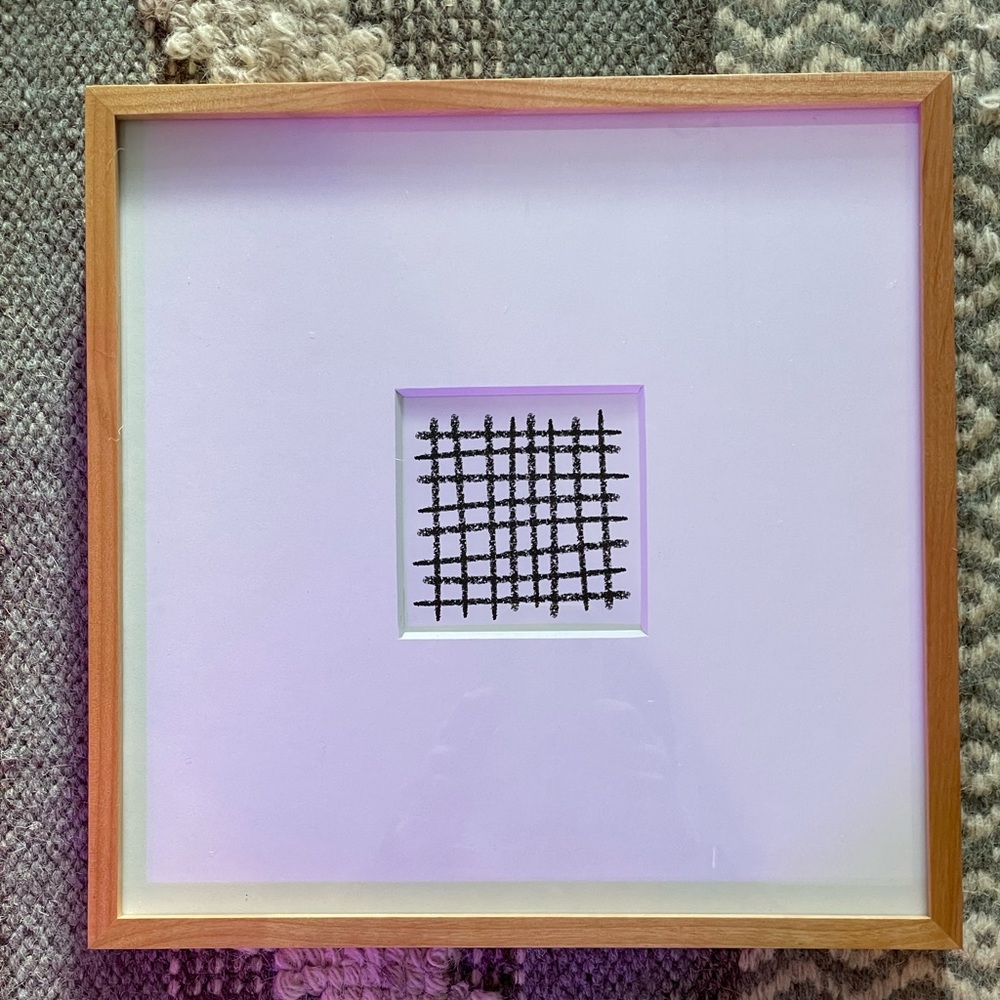 West Elm Wood Gallery Frame 12”x12”